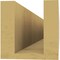Ekena Millwork 4in. W x 4in. H x 28in. L Chapel Hill Woodgrain TimberThane Rafter Tail, Primed Tan RFTUR04X04X28CHPRCPR - alternate 2